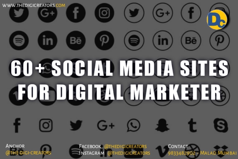 Top 60+ Social Media Sites for Digital Marketers in 2021