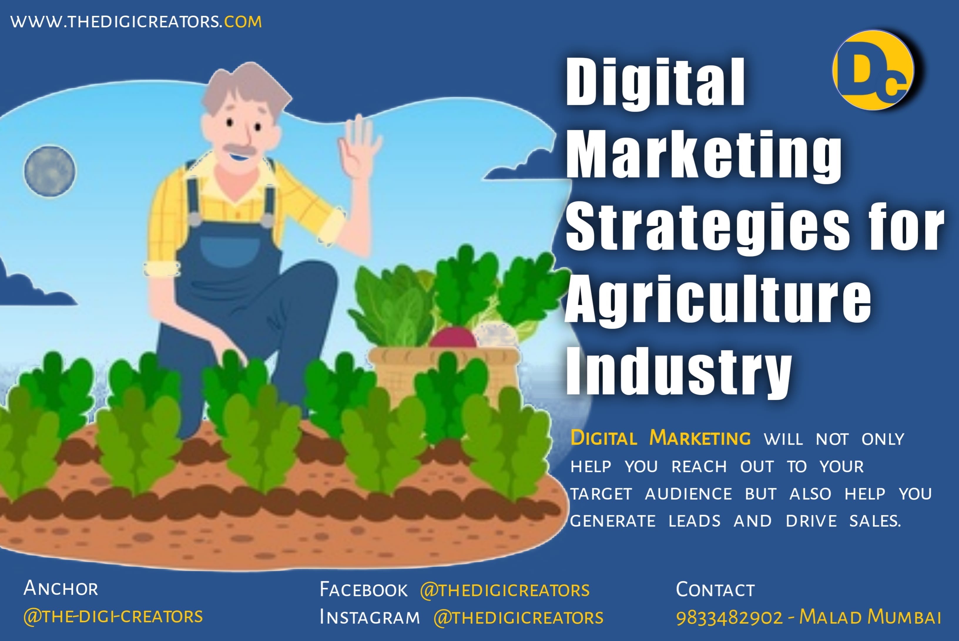Top 4 Digital Marketing strategies for agriculture industry