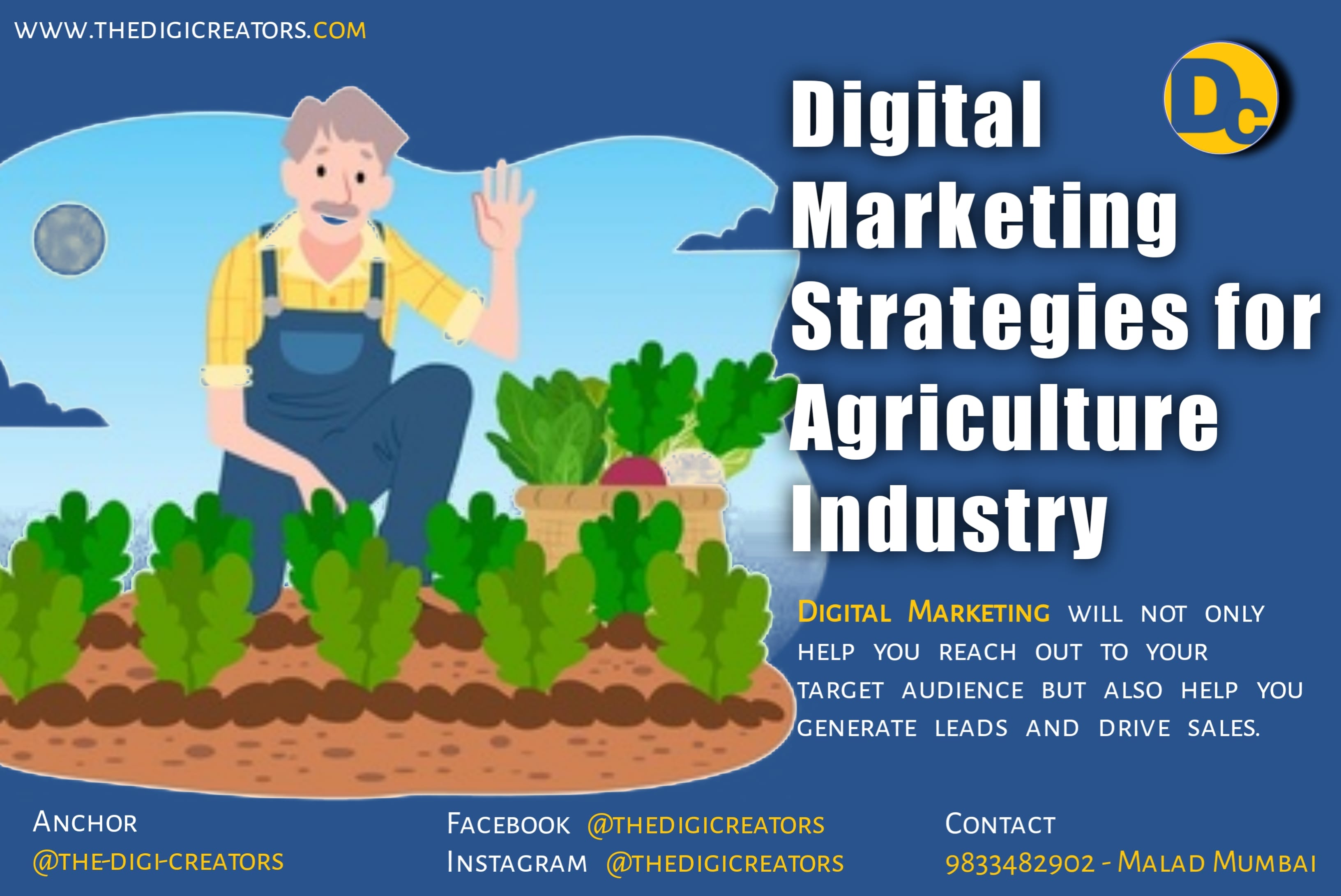 Digital Marketing strategies for agriculture industry